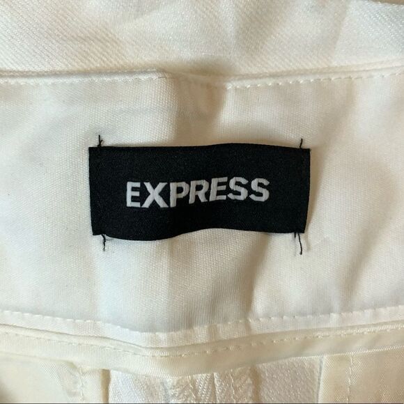 NWT! High rise midi linen blend shorts - Picture 5 of 11